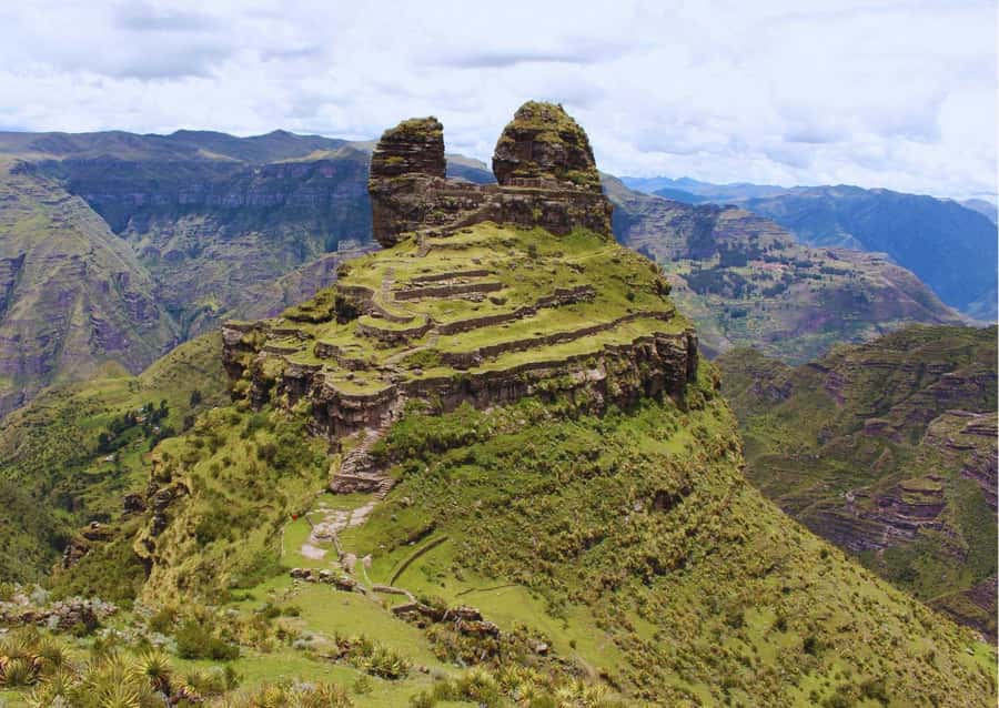 1 day excursion to Waqrapukara - The return hike and arrival in Cusco