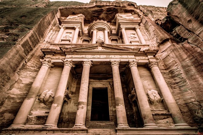 A Full Day Trip To Petra From Amman - The early Amman pickup and the road south