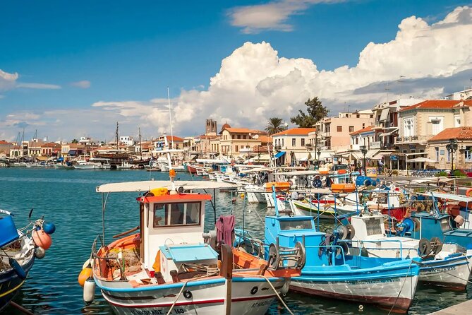 Aegina island small group day trip: Greek island experience - The final waterfront walk and ferry home