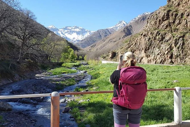Agafay Desert & Berber villages & Atlas Mountains, Full Day Trip From Marrakech - Mint tea and the road toward the High Atlas