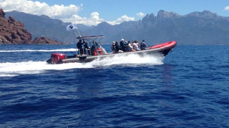 Ajaccio/Porticcio: Scandola & Piana Semi-Rigid Boat Day Trip - Two hours in Girolata, a village with no road access