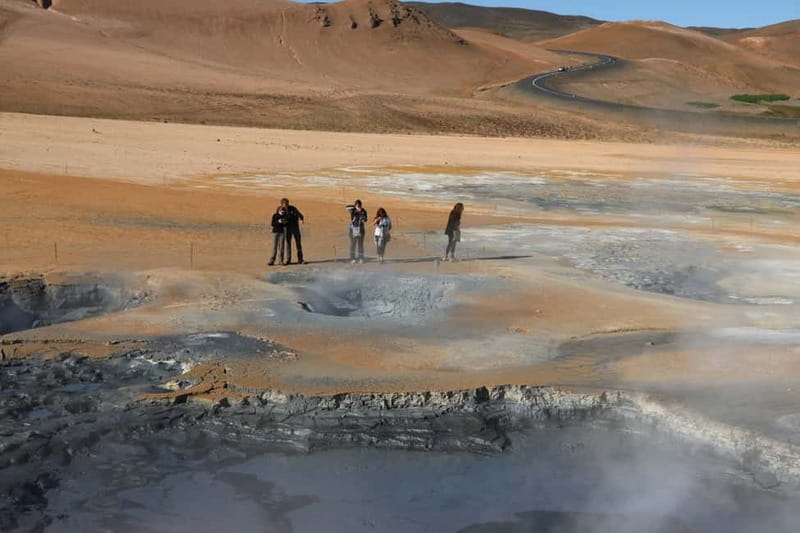 Akureyri: Day Trip to Goðafoss, Lake Mývatn & Nature Baths - Dimmuborgir, where lava turns architectural
