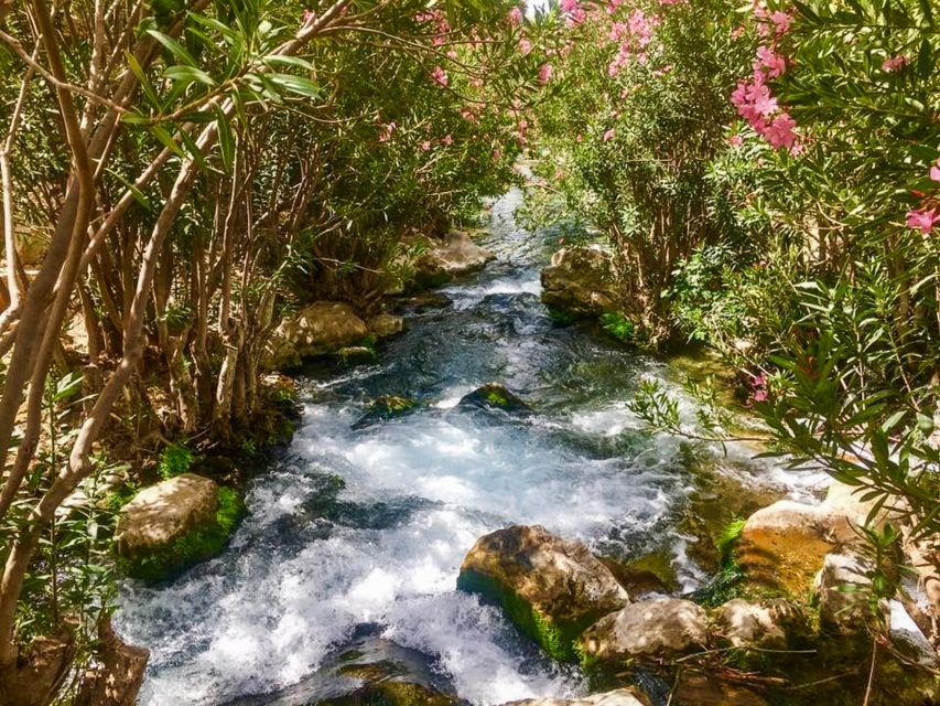 Algar Waterfalls Coach Trip - From Albir & Benidorm - Eating and taking a break near Algar