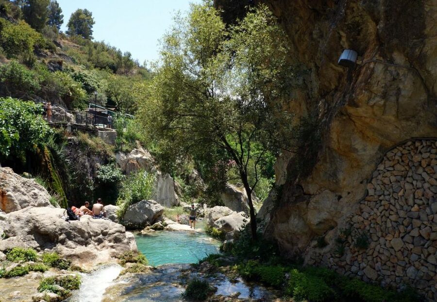 Algar Waterfalls Coach Trip - From Albir & Benidorm - How busy is Algar Waterfalls?