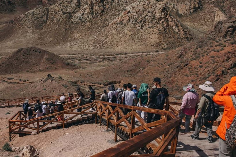 Almaty: Kolsai-Kaindy Lakes and Charyn Canyons Day Trip - The Black Canyon photo stop