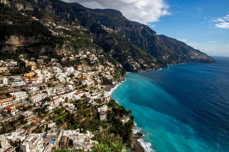 Amalfi Coast by Sea: Day Trip from Naples - Positano: steep streets, ceramics, and limited time