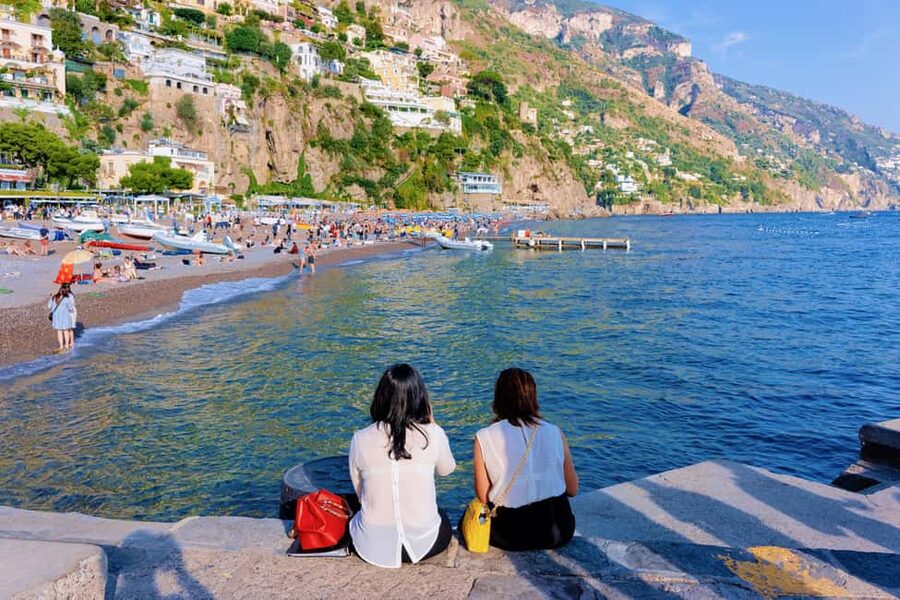 Amalfi Coast by Sea: Day Trip from Naples - The return journey and the best side of the boat