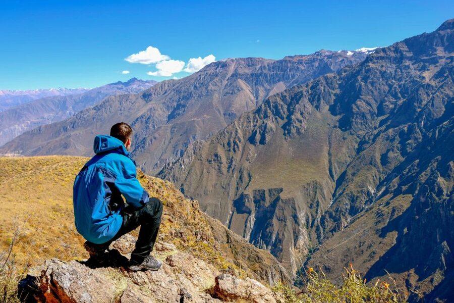 Andes: Colca Canyon Day-Trip - The road to Cruz del Condor