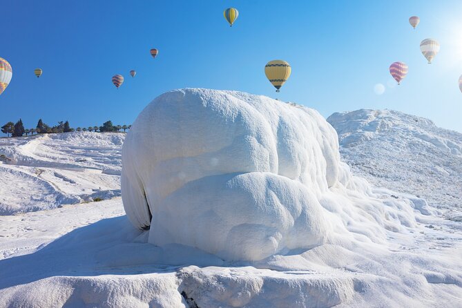 Antalya / Belek : Pamukkale Day Trip w/ Optional Hot Air Balloon - Breakfast, rest stops, and the first meal