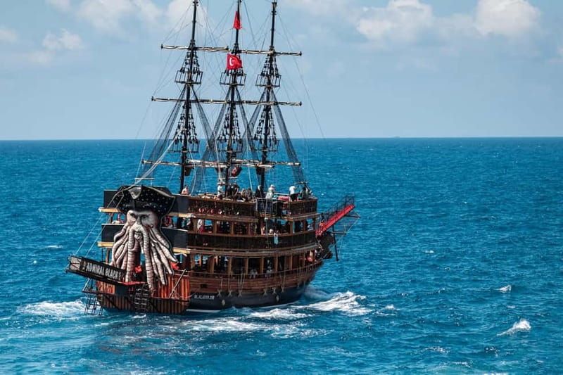 Antalya: Lara Pirate Boat Day Trip w/ Lunch & Soft Drink - Key points to know before you book