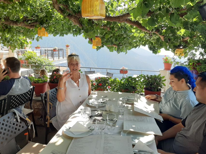 Athens: Delphi, Corycian Cave, and 300 Battlefield Day Trip - Lunch overlooks the olive valley below Delphi