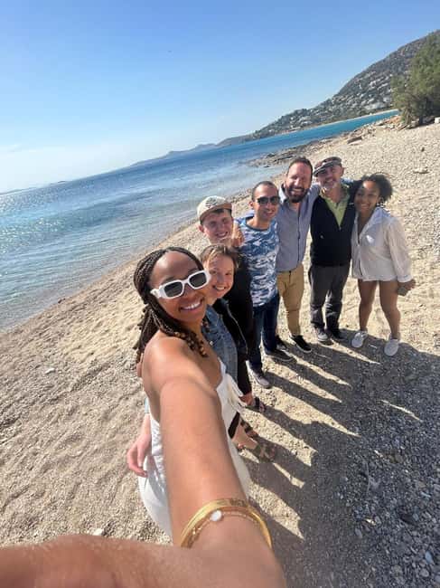 Athens: Sounio Poseidon Temple and Athenian Riviera Day Trip - The summer swim stop is a welcome change of pace