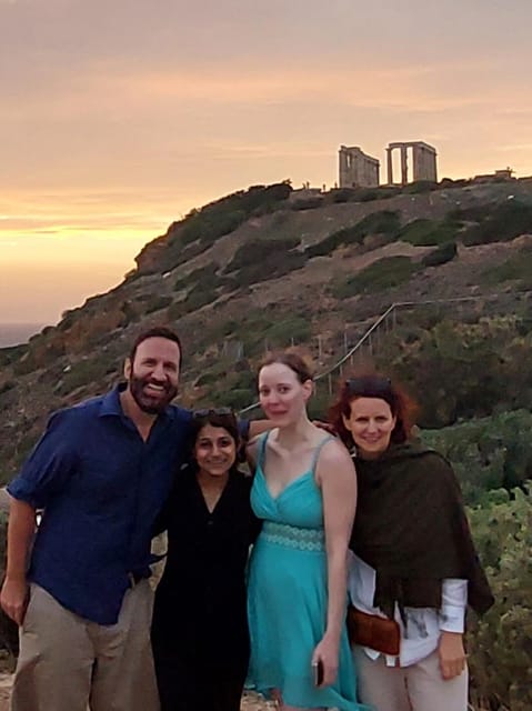 Athens: Sounio Poseidon Temple and Athenian Riviera Day Trip - A local taverna gives the day a proper finish