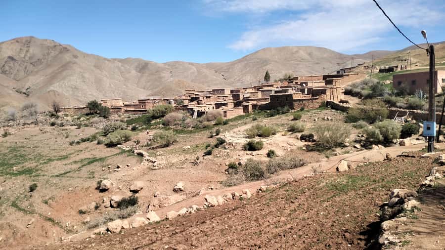 Atlas Mountains and 4 Valleys Day Trip - Waterfalls, orchards, and mountain views