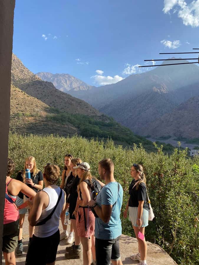 Atlas mountains hike with waterfalls & 3 valleys day trip - The return by the Kik Plateau
