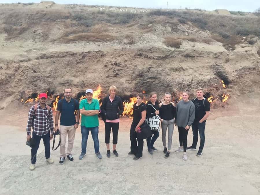 Baku: Gobustan, Volcanoes, Fire Temple and Yanardag Day Trip - Ateshgah, the fire temple