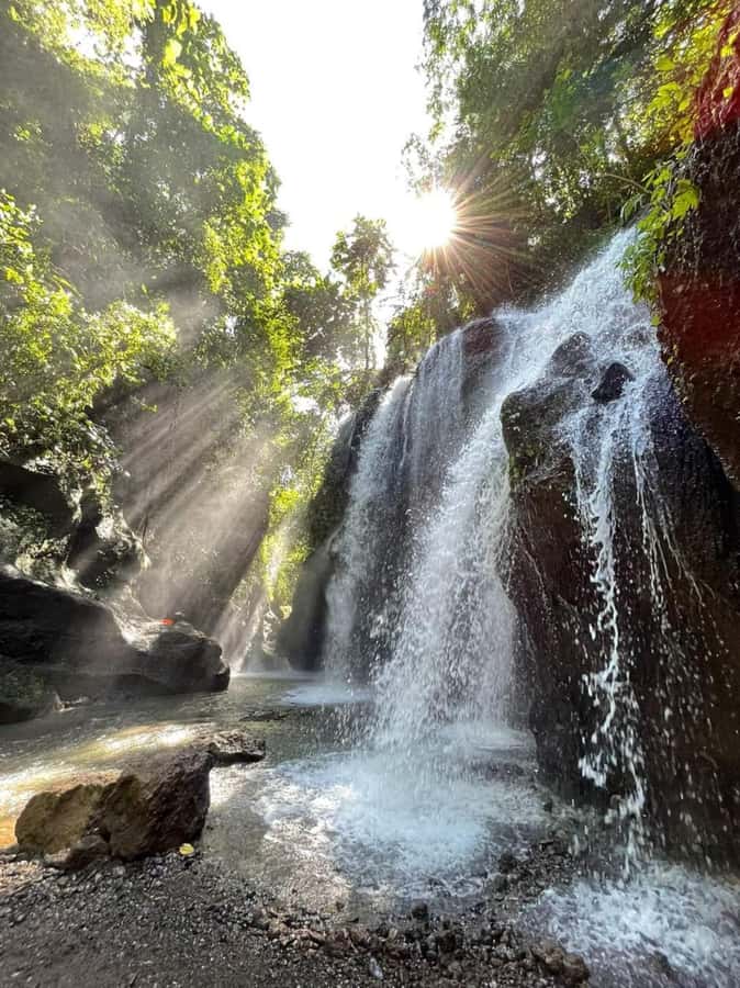 Bali : Day Trip to Besakih Temple & 2 Hidden Waterfalls - The road east from Ubud, Sanur, or the beach towns