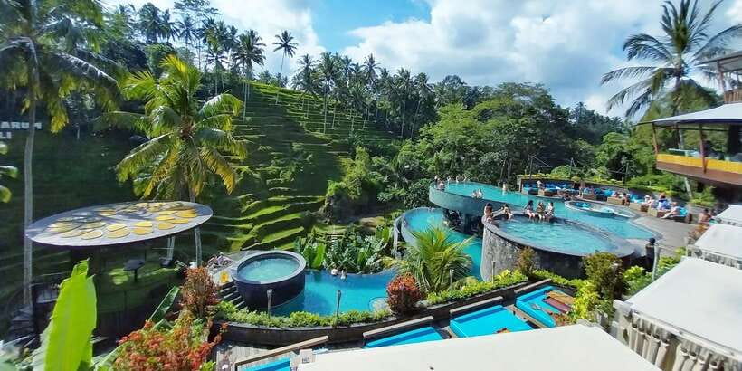 Bali: Ubud Waterfall, Village and Pool Club Day Trip - Key points to know before booking