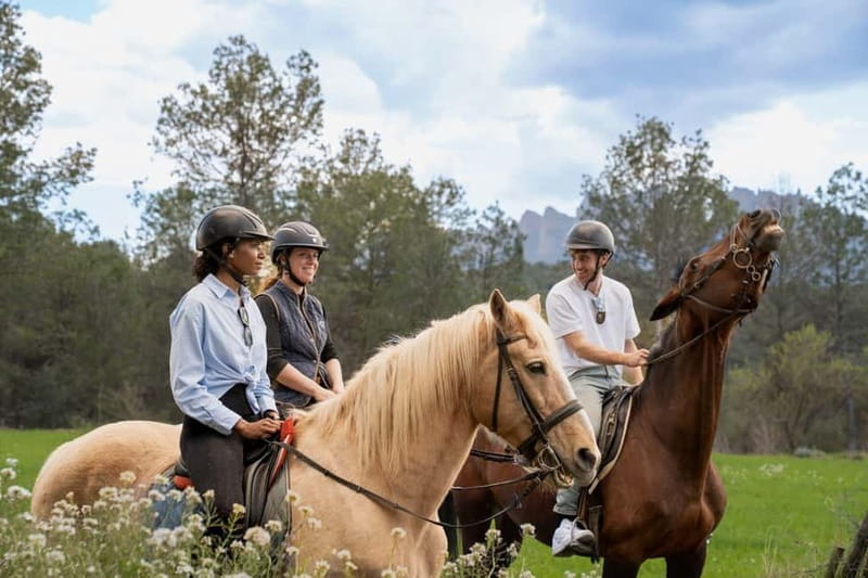 Barcelona: Walking and Horse Riding Day-Trip in Montserrat - A short walk through Montserrat National Park