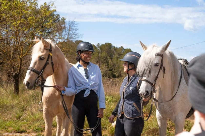 Barcelona: Walking and Horse Riding Day-Trip in Montserrat - The ranch ride beneath Montserrat’s peaks