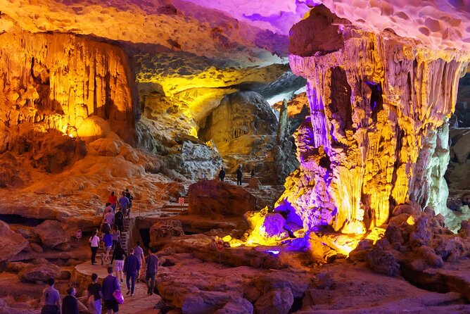 Best Halong 5 star Day Trip, inclusive,buffet,cave,kayak,transfer - Titop Island and the climb to the viewpoint