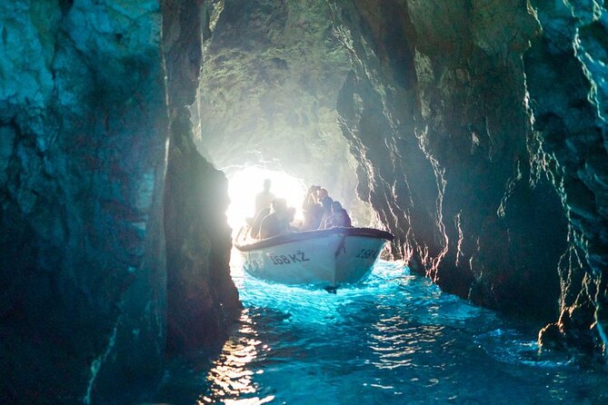 Blue & Green Cave Vis Island and Pakleni Islands Private Day Trip from Hvar - A private route from Hvar to Vis
