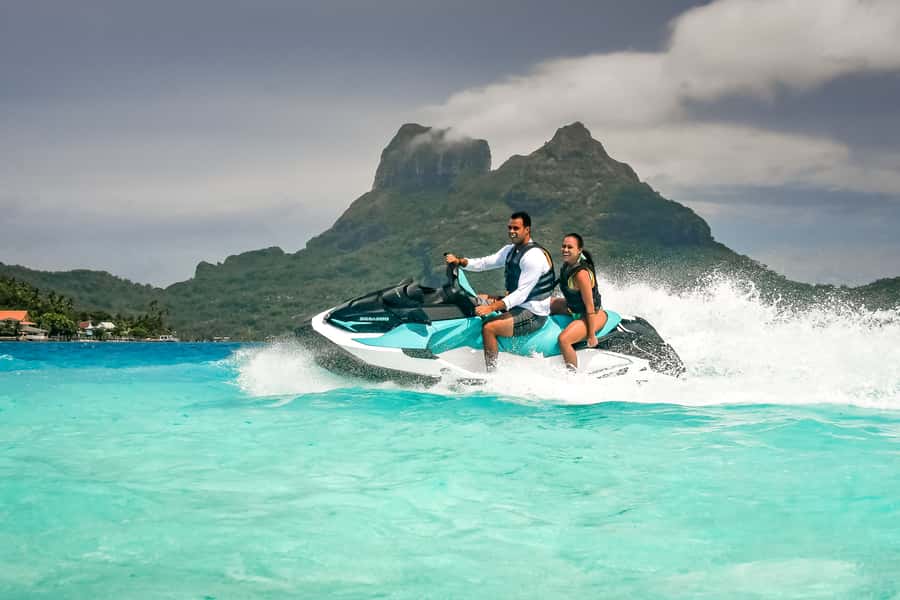 Bora Bora: Combo ATV & Jet Ski Day Trip with Polynesian BBQ - Lunch on a motu is the day’s big reward
