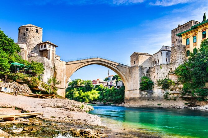 Bosnia Day Trip: Mostar and Kravice Waterfalls by Luxury Minibus - Mostar and the famous bridge