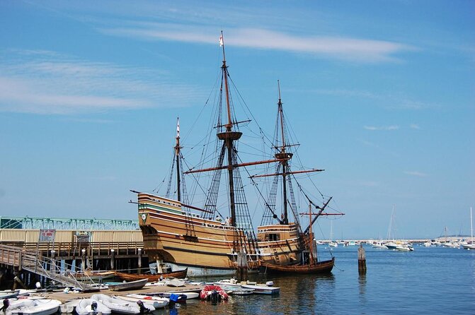 Boston to Plymouth Day-Trip including Quincy, Plimoth Patuxet and Mayflower II - Plymouth Rock and the harbor