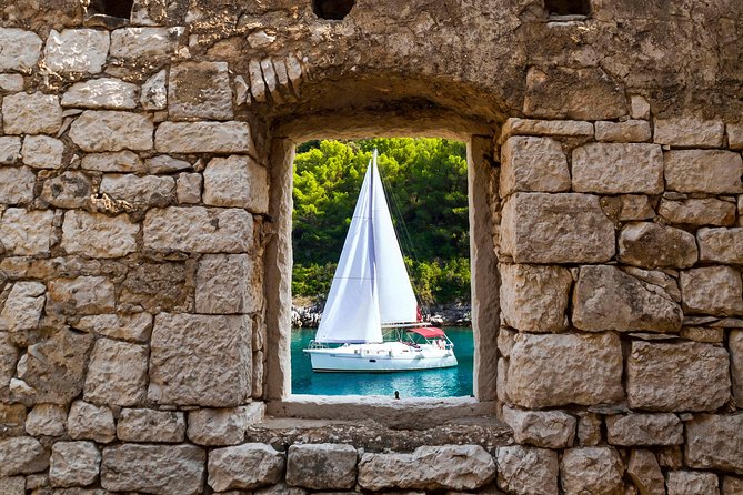 Brac Island One-Day Trip with the Sailboat Nana - Private Tour - Pučišća on Brač, a small town with a local feel