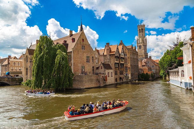Bruges Guided or Audio Trip with Canal Cruise Option from Paris - Free time for chocolate, lace, lunch, and museums