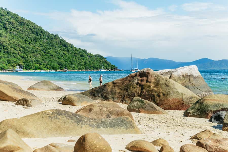 Cairns: Fitzroy Island Full-Day Trip with Optional Extras - A glass-bottom view without getting wet