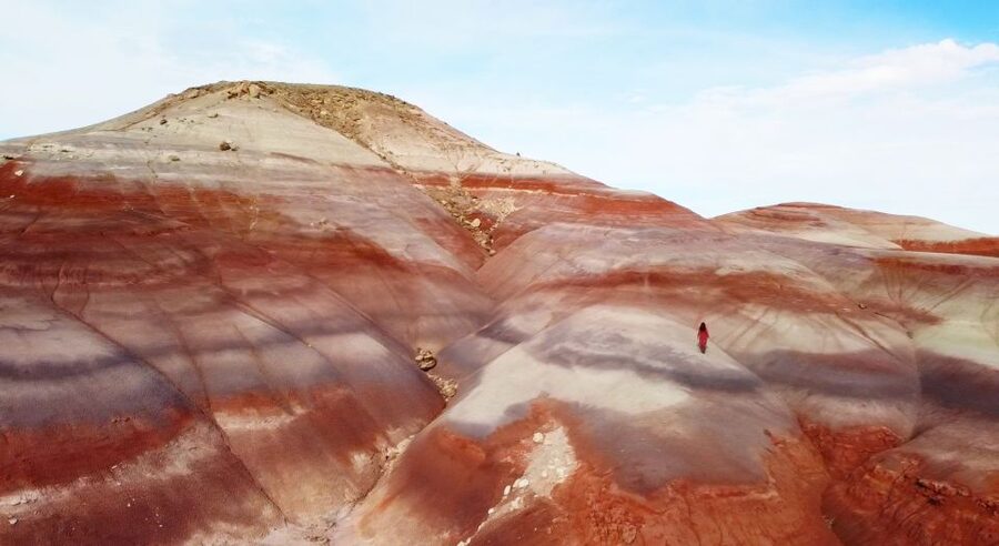 Capitol Reef National Park: Cathedral Valley Day Trip - Bentonite Hills, where the desert turns strange