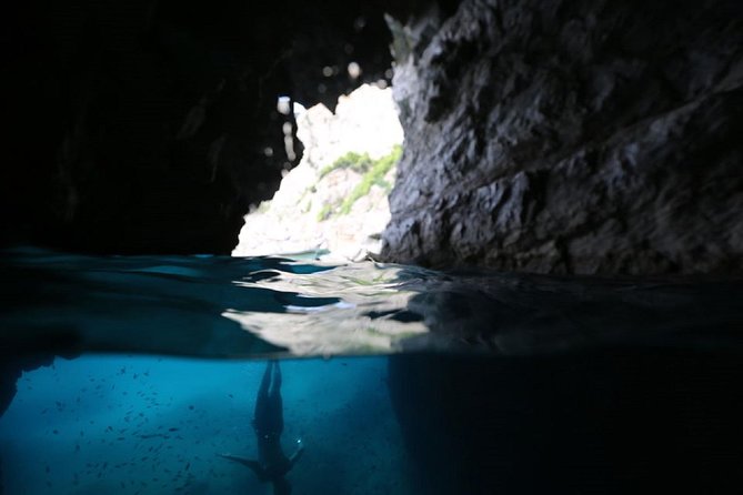 Capri & Blue Grotto Semi Private Boat Day Trip from Sorrento - The grotto circuit around Capri