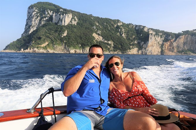 Capri & Blue Grotto Semi Private Boat Day Trip from Sorrento - Swimming, snacks, and life on the boat