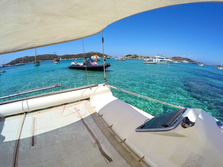 Catamaran: Day trips in La Maddalena's Archipelago - Piscine di Budelli: your first hour in the water