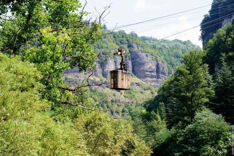 Chiatura: Journey Through Time – Day-trip Adventure - Katskhi Pillar, a monastery above the gorge