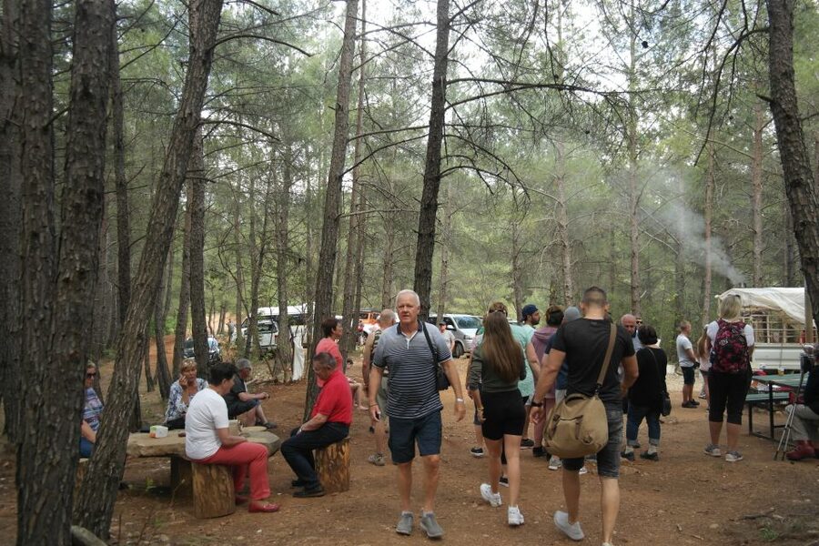 City of Side: Eagle Canyon and Selge Ancient City Day Trip - The Roman bridge and a quick photo stop