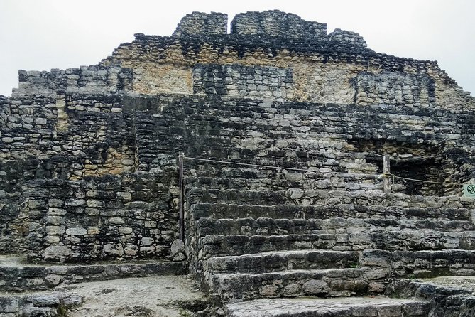 Costa Maya Shore Excursion: Chacchoben Day Trip - Walking through the archaeological zone