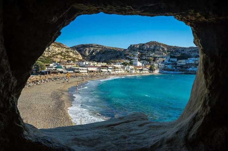 Crete: Beach Day Trip to Matala and Komos - Key points to know before booking
