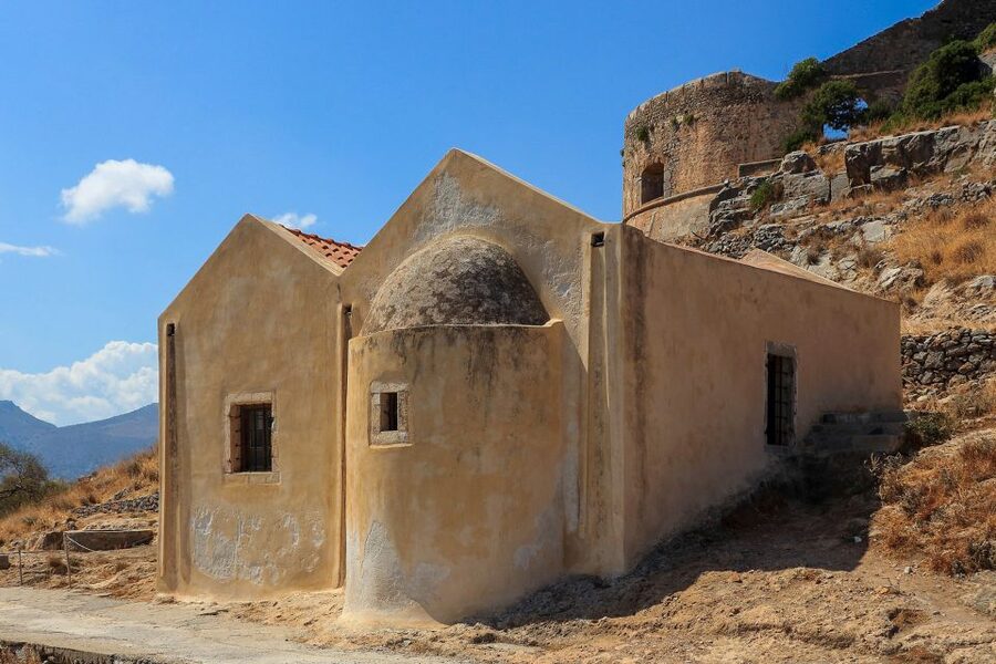 Crete: Day Trip to Agios Nikolaos and Spinalonga Island - Elounda: lunch, shoreline, and a former fishing village