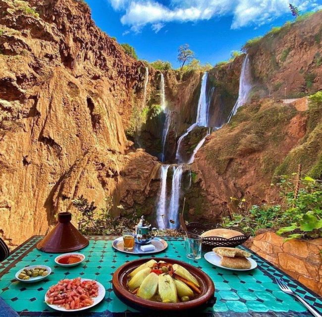 Day trip from Marrakech to Ouzoud Waterfalls - Lunch beside the waterfall paths