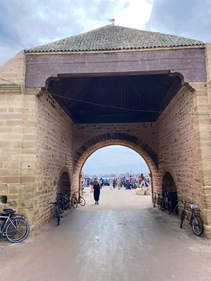 Day trip to Essaouira - First look at Essaouira’s port and fortress