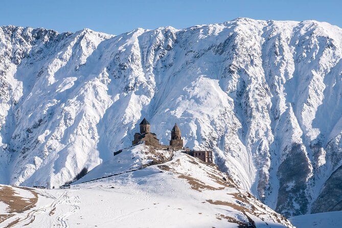 Day Trip to Kazbegi and Gudauri - Zhinvali Reservoir brings an early burst of color