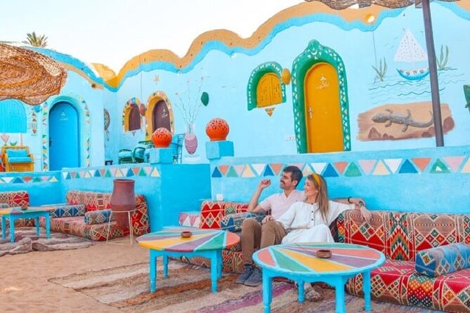 Day Trip to Nubian Village with Camel Tour from Aswan - Leaving Aswan by motorboat
