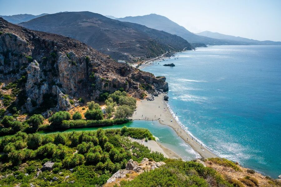 Day Trip to Preveli & Damnoni Beach & Rethymno City Tour - The boat from Damnoni sets the tone