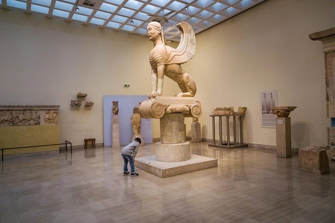 Delphi English Day Trip from Athens with Official Guide - The Delphi Archaeological Museum and its famous Charioteer