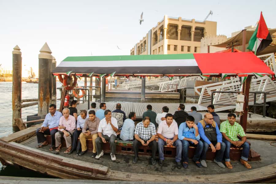 Dubai: Historic City Highlights Day Trip - The abra across Dubai Creek