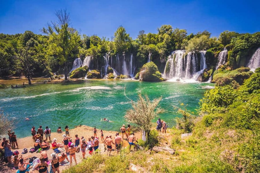 Dubrovnik: Kravica & Mostar Day Trip | All Tickets Included - Pickup in Dubrovnik and the long road east