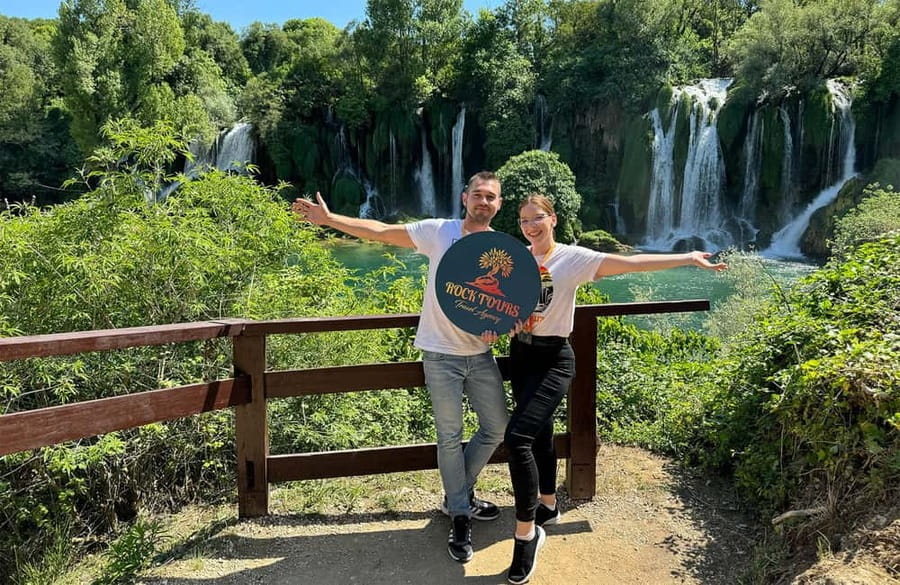 Dubrovnik: Mostar & Kravica Waterfalls Day Trip - The guides make the long ride easier
